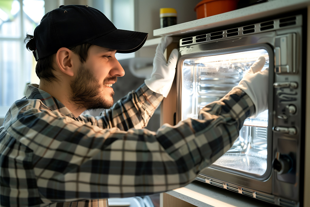 PrimoPeak technician repairing an appliance